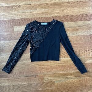 Zara Sequin Top